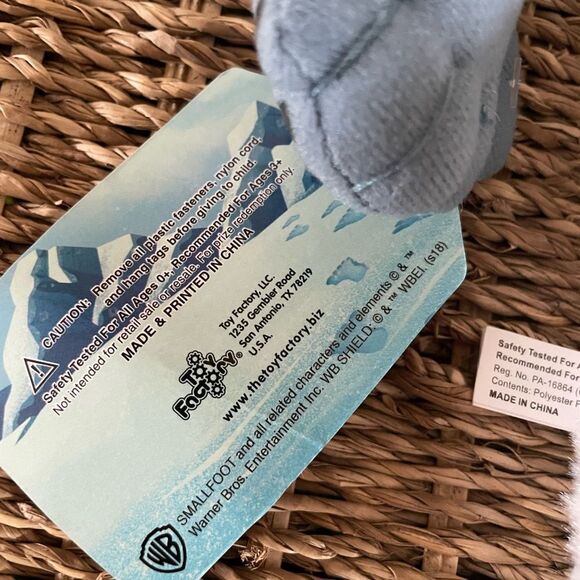 Small Foot 13 inch Plush Abdominal NWT - Picture 9 of 11